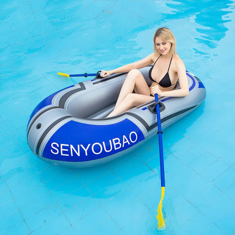 PVC One-Person Inflatable Fishing Boat