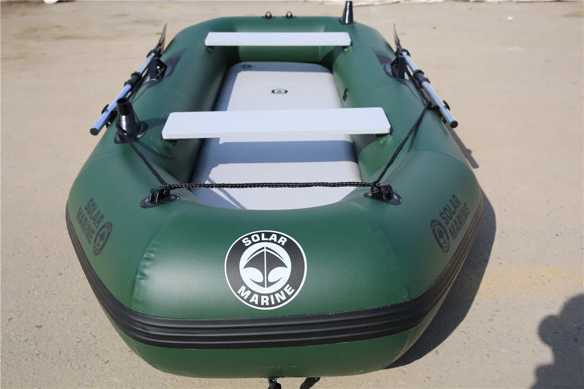 Solar Marine 7.5ft Inflatable Fishing Boat, 3-Person