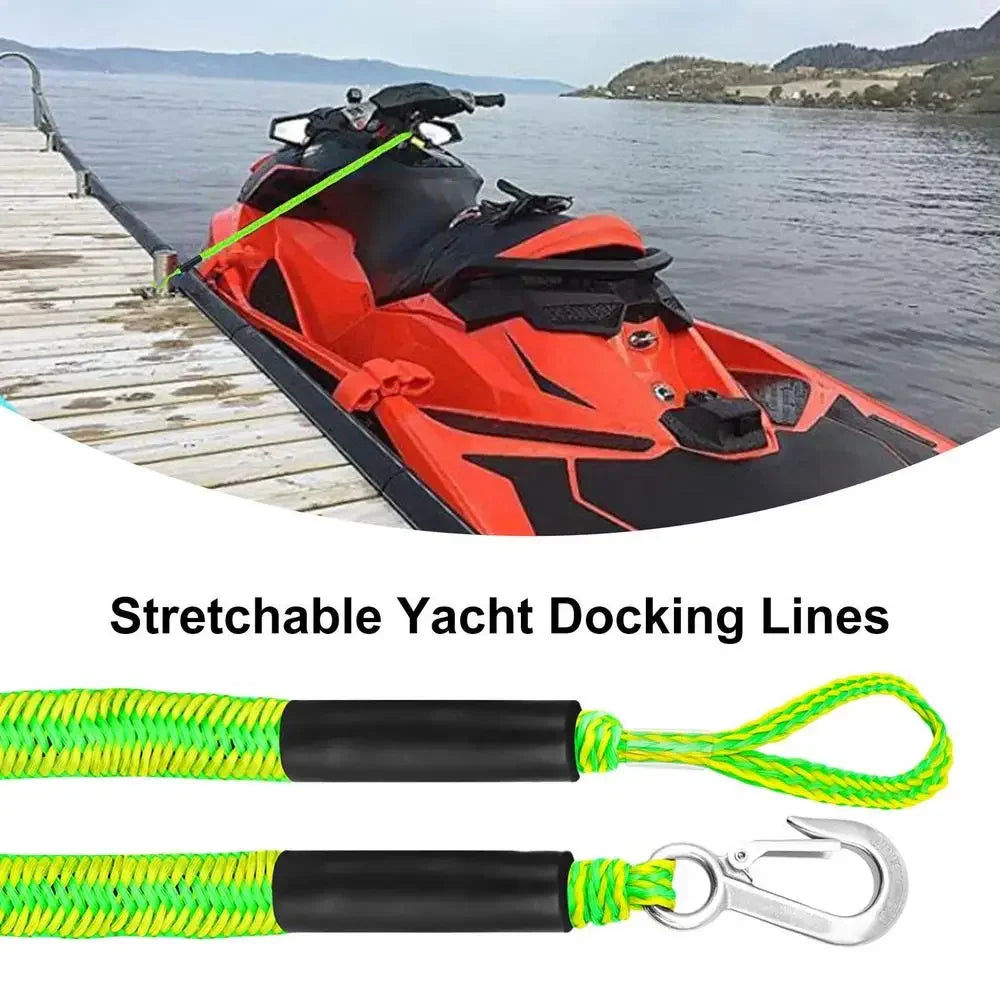 Boat Bungee Dock Lines for Kayak & Watercraft