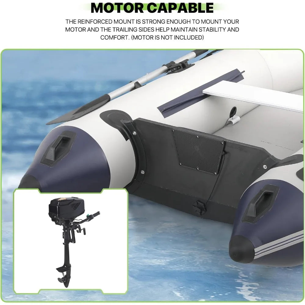 Inflatable Kayak Set with Oars & Pump