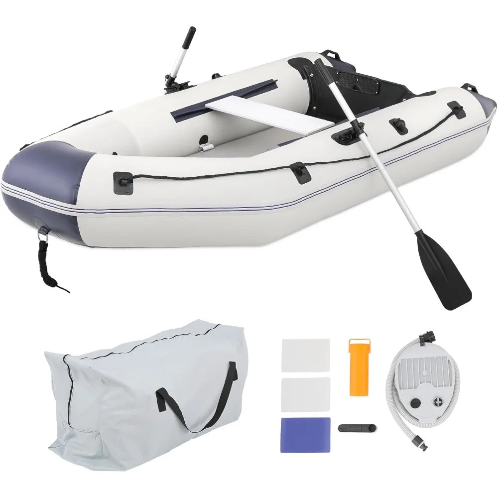 Inflatable Kayak Set with Oars & Pump