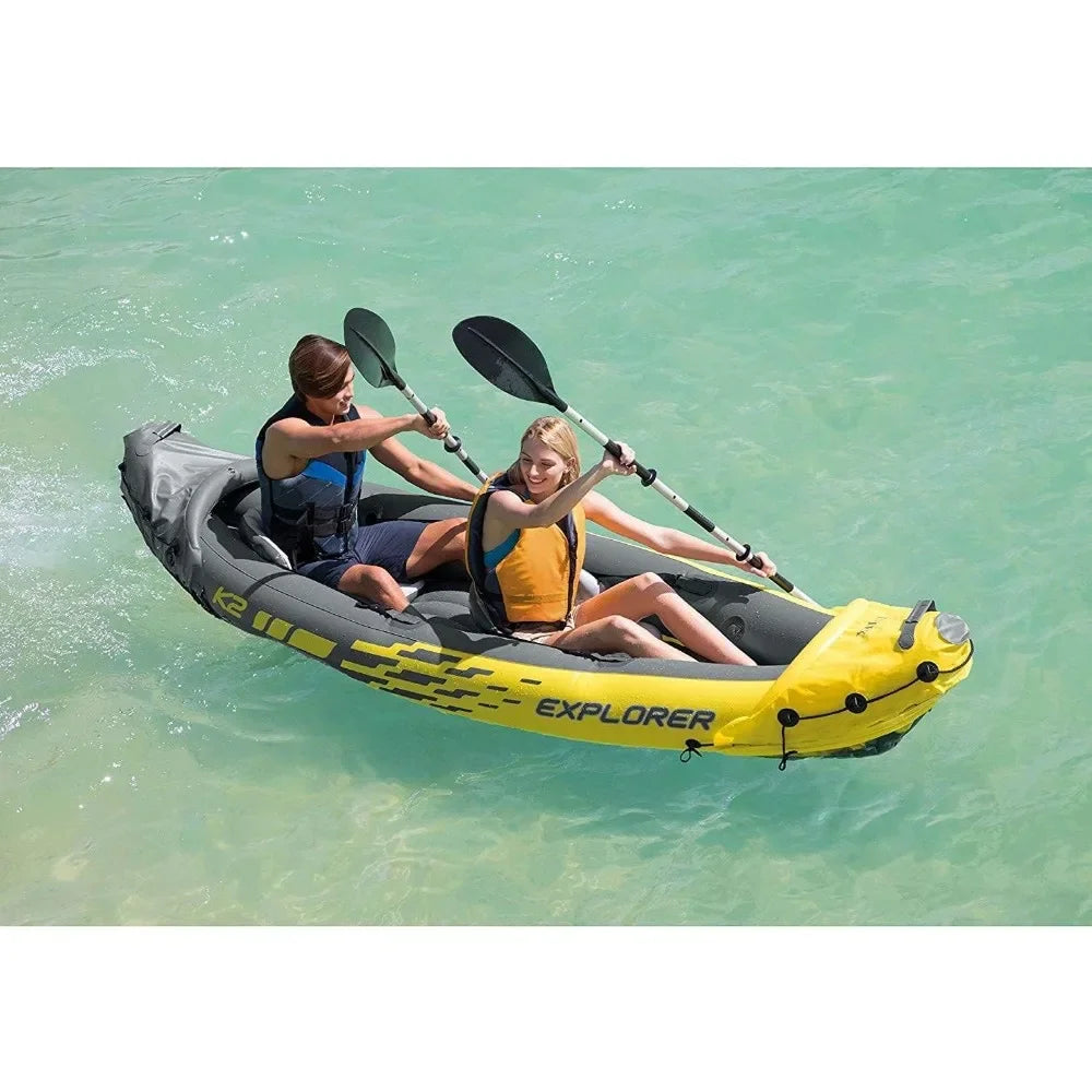 2024 Explorer K2 Inflatable Kayak Set