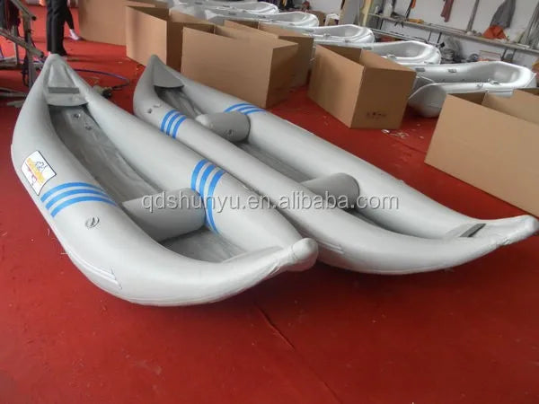 2024 Black Racing Inflatable Kayak 4m