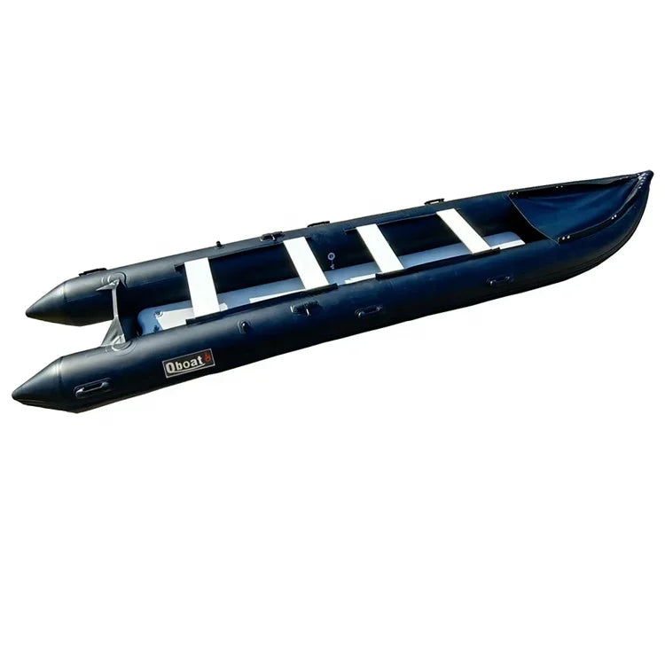 2024 Black Racing Inflatable Kayak 4m