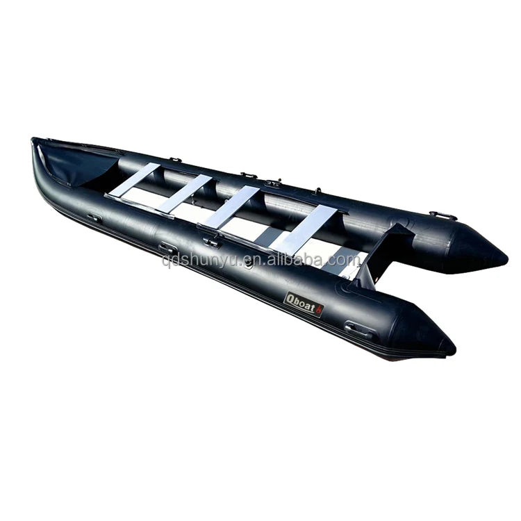 2024 Black Racing Inflatable Kayak 4m