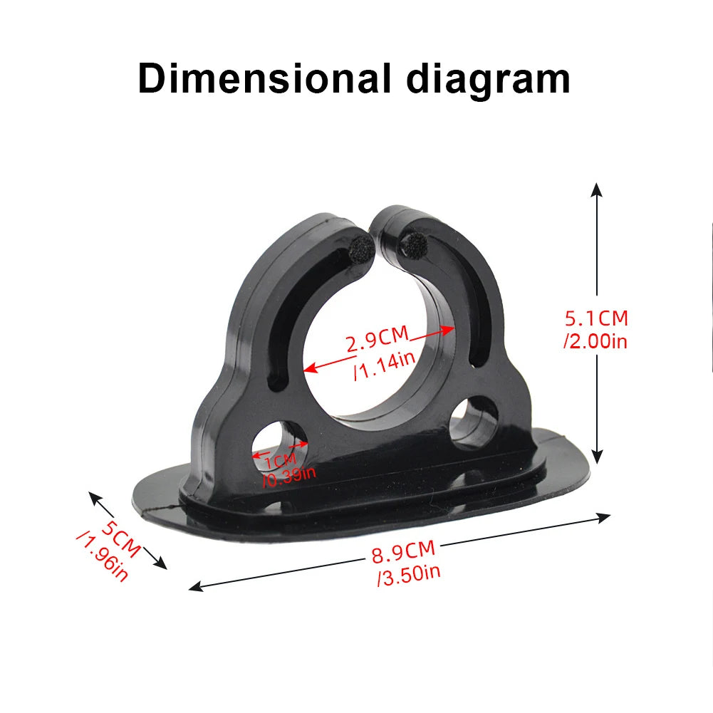 2/4 Pcs Inflatable Boat Paddle Holder Clips