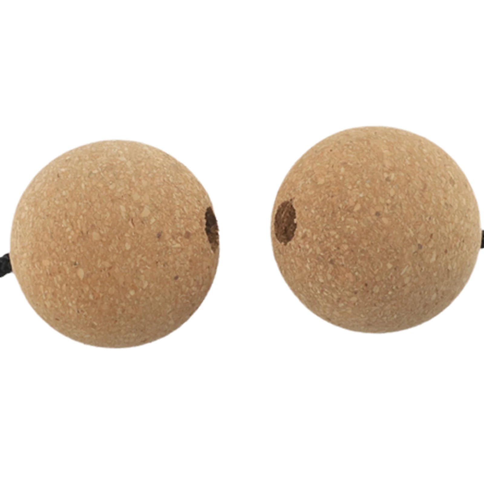 2Pcs Floating Cork Ball Key Rings