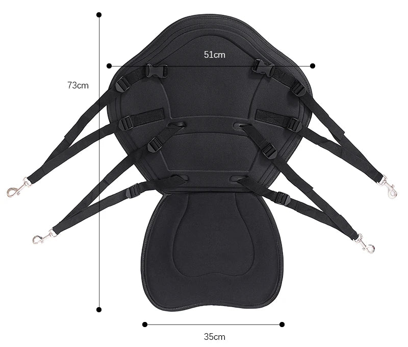 Removable Kayak Seat with High Backrest