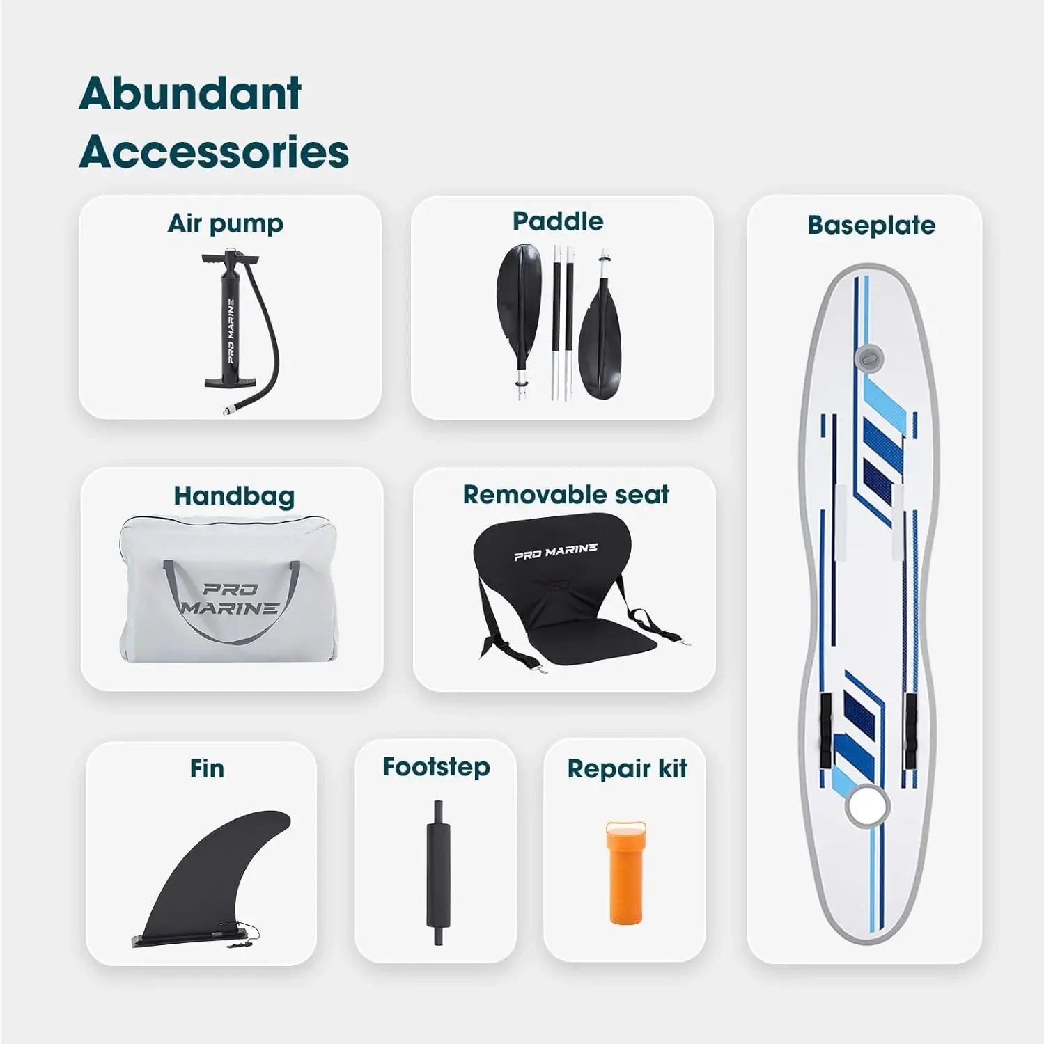 Deluxe Inflatable Touring Kayak Set