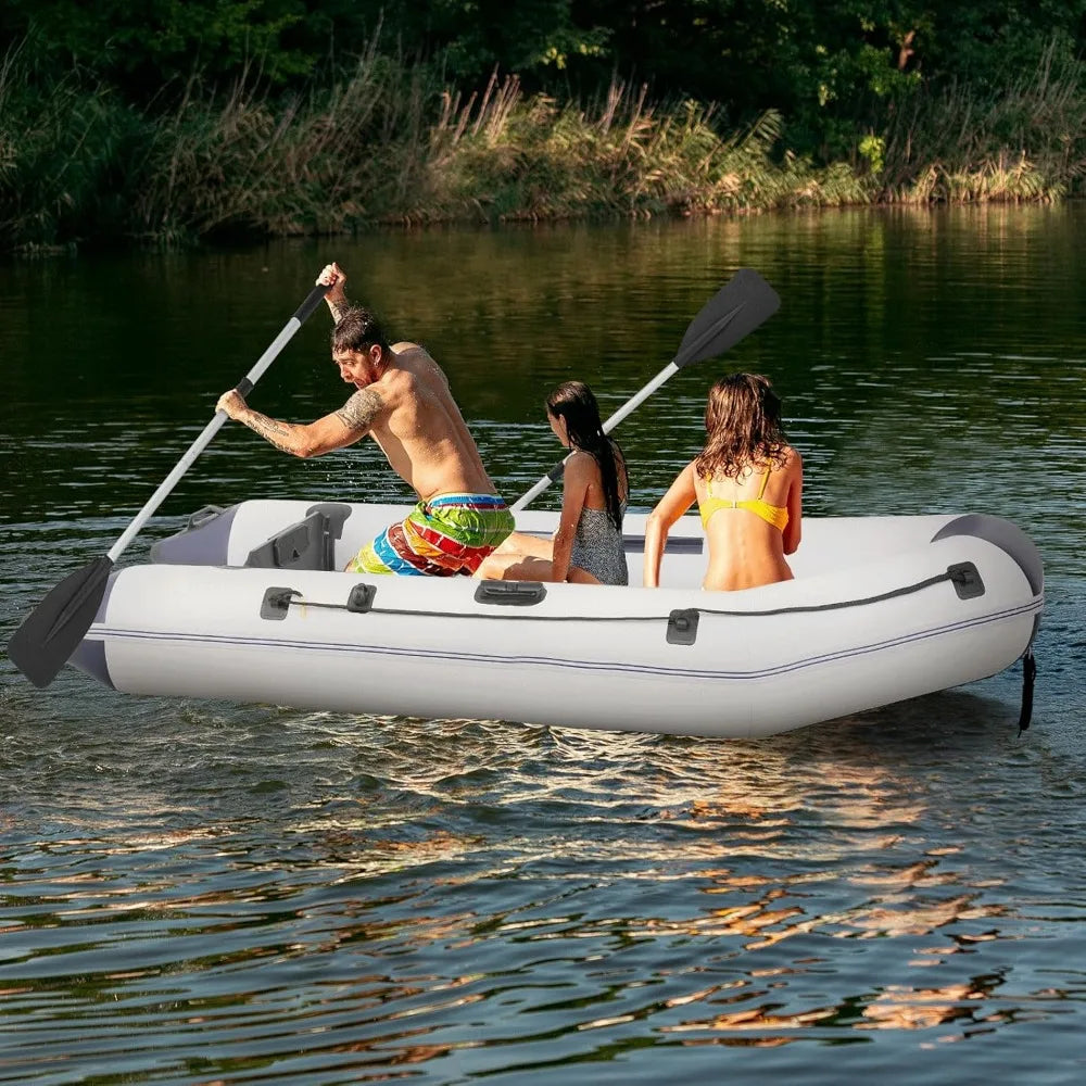 Inflatable Kayak Set with Oars & Pump