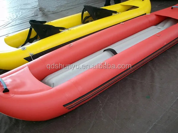 2024 Black Racing Inflatable Kayak 4m