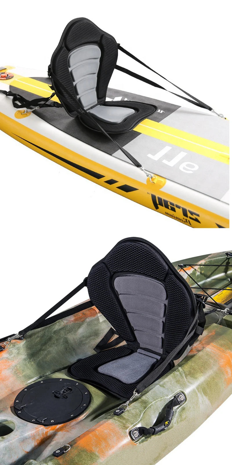 Removable Kayak Seat with High Backrest